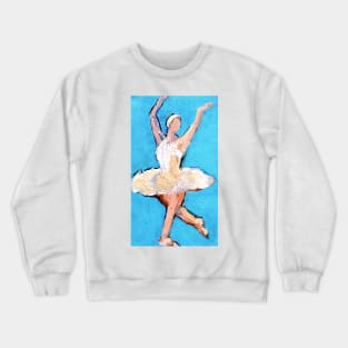 Ballet Dancer Original Art Painting Crewneck Sweatshirt